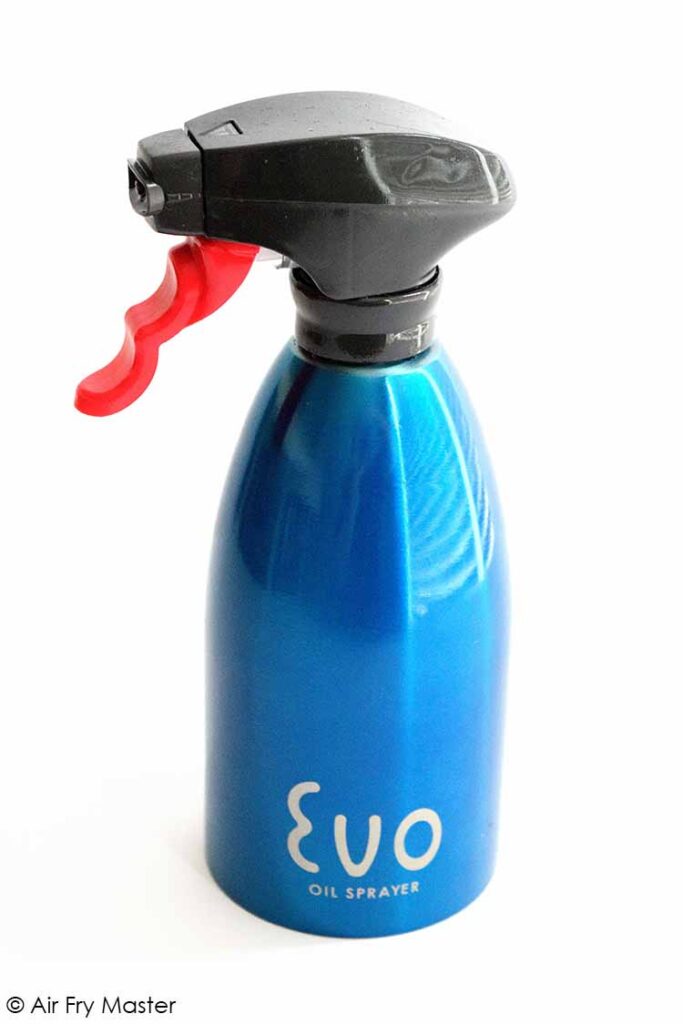 Best Air Fryer Oil Spray - An Evo Oil Sprayer, stainless steel, blue
